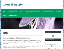 Tablet Screenshot of jewelofthelake.com